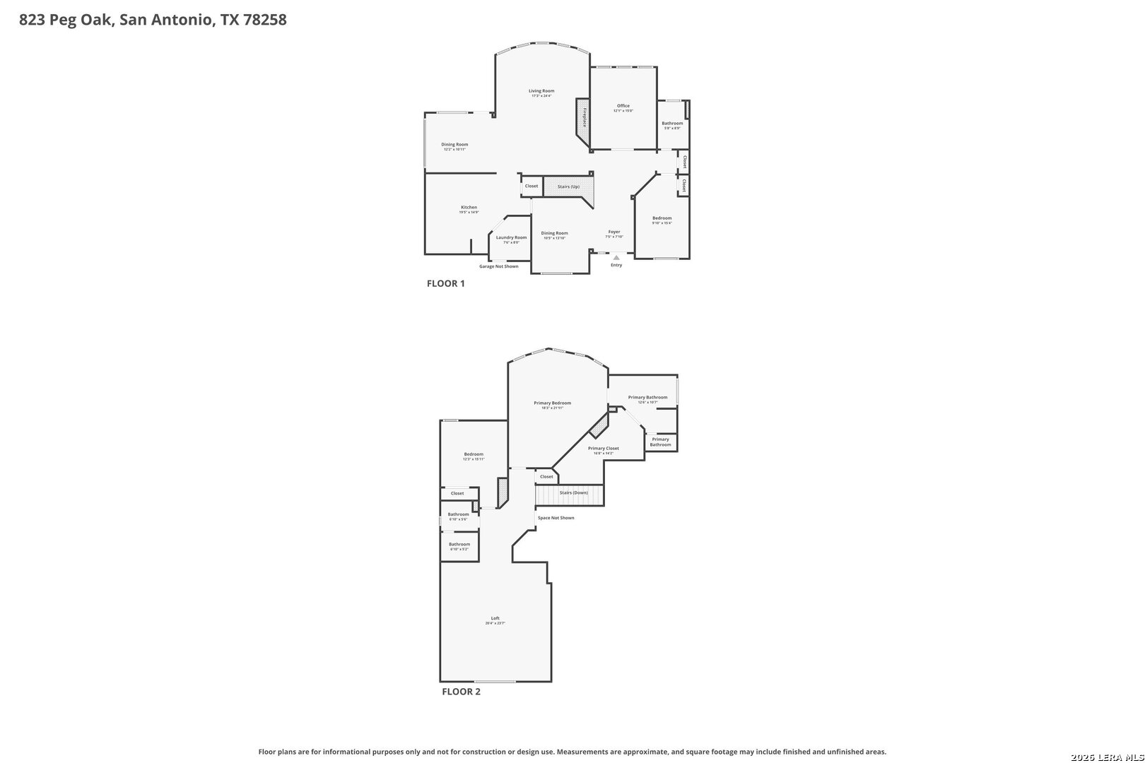 823 Peg Oak San Antonio TX 78258