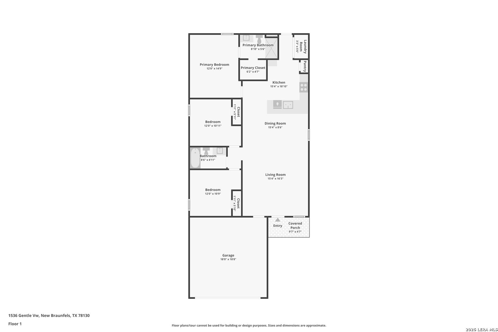 1536 Gentle View New Braunfels TX 78130