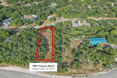 1591 Canyon Bend Canyon Lake TX 78133