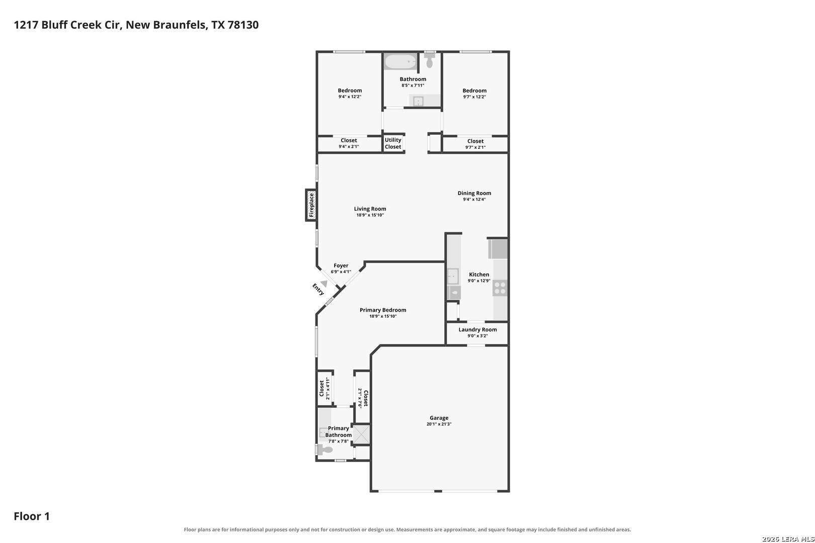 1217 Bluff Creek Circle New Braunfels TX 78130