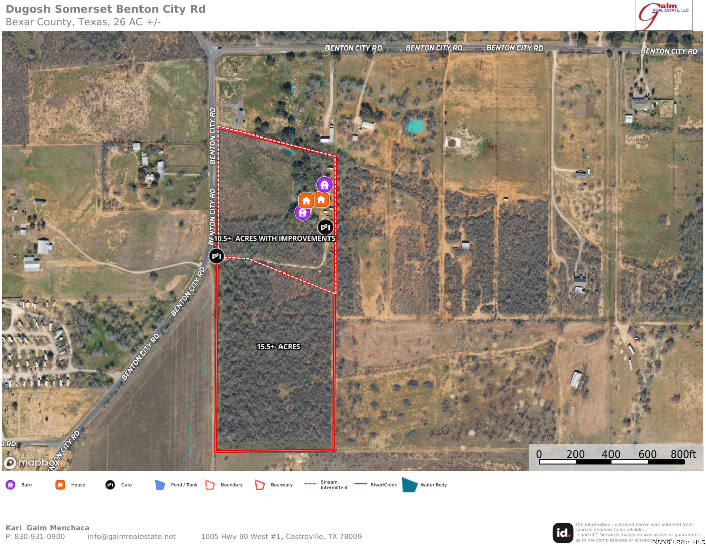 10.5+- Ac 19366 Benton City Road Somerset TX 78069