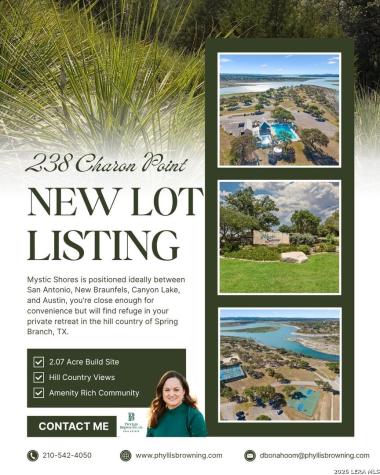 238 Charon Spring Branch TX 78070