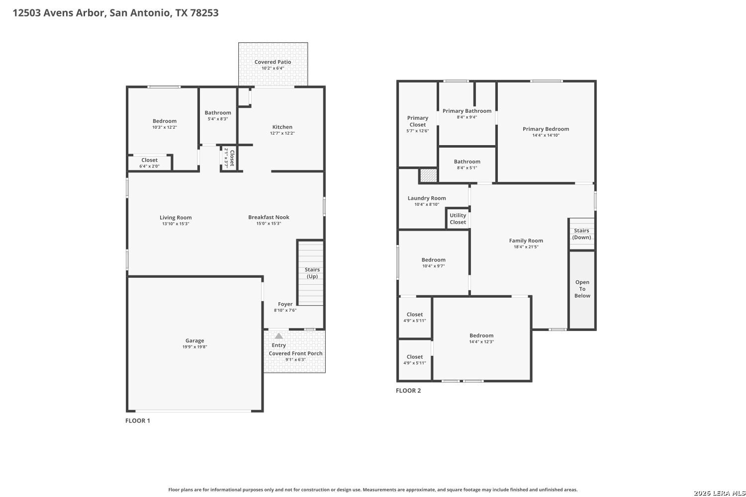 12503 Avens Arbor San Antonio TX 78253