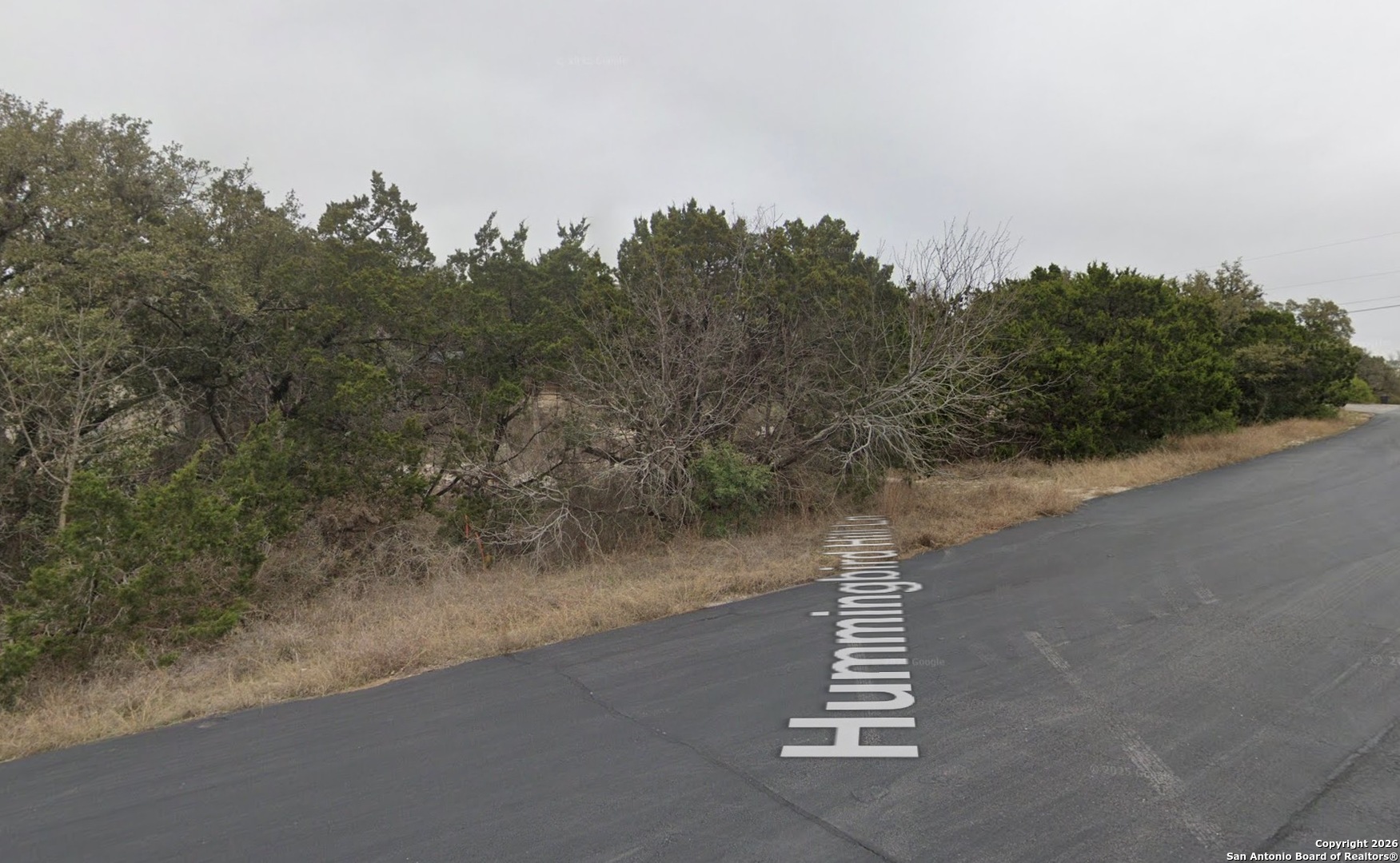 Tbd Hummingbird Hill Lane San Antonio TX 78255
