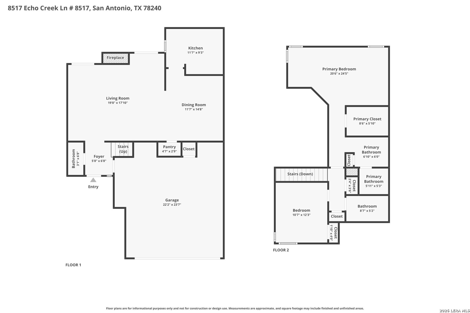 8517 Echo Creek Lane San Antonio TX 78240
