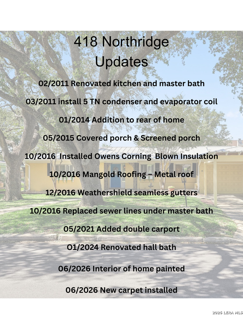 418 Northridge San Antonio TX 78209