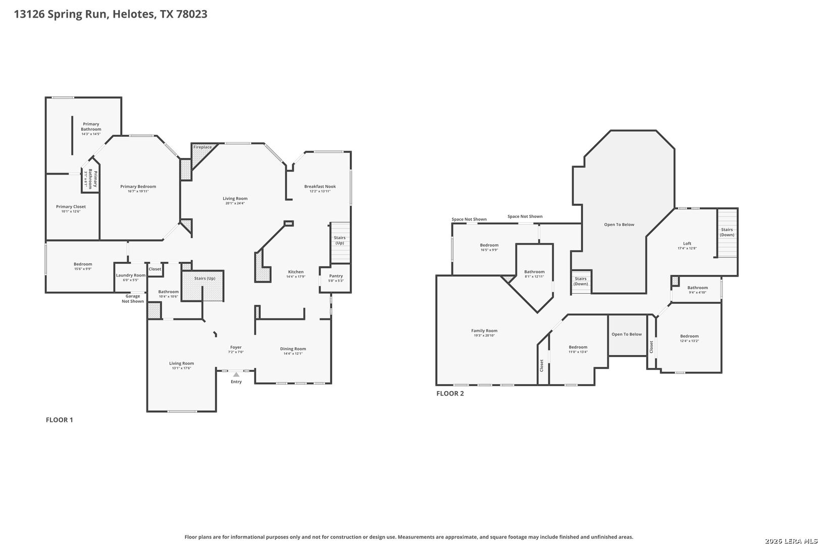 13126 Spring Run Helotes TX 78023
