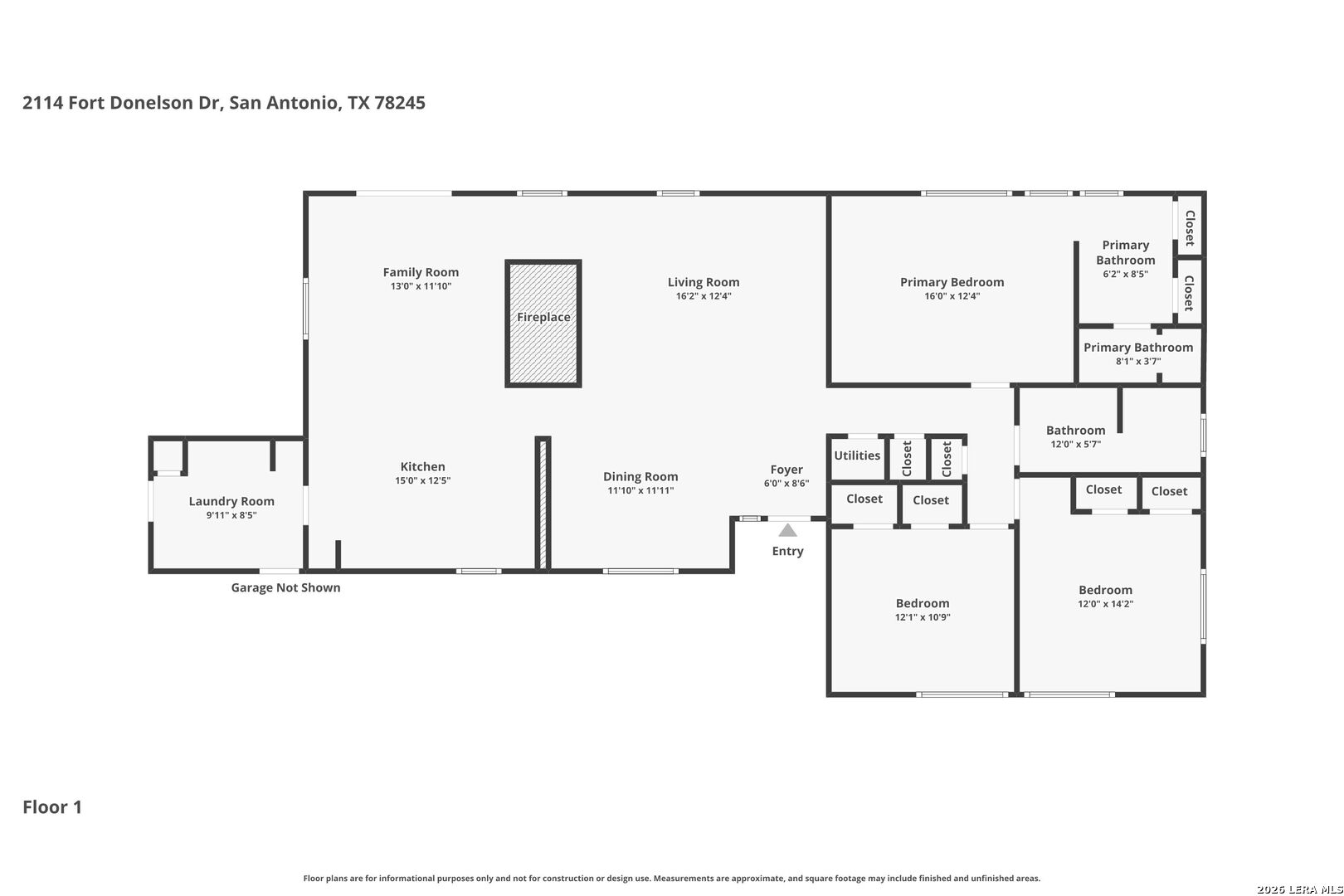 2114 Fort Donelson Drive San Antonio TX 78245