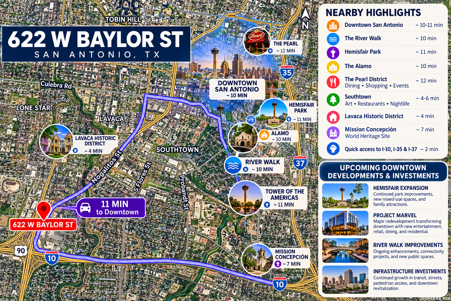 622 W Baylor San Antonio TX 78204