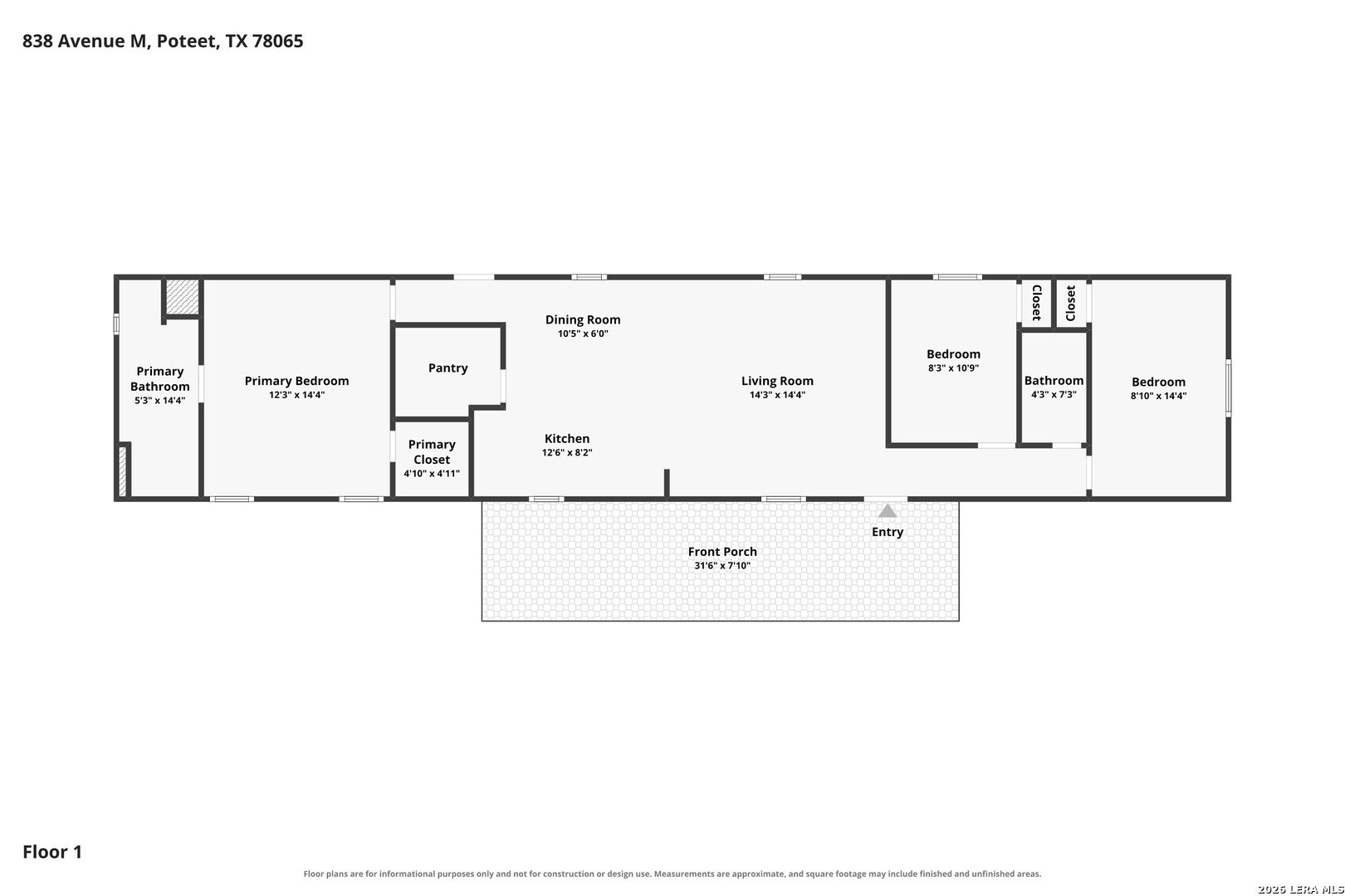 838 Avenue M Poteet TX 78065