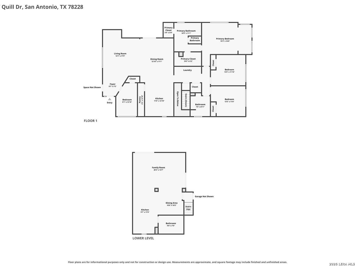 568 W Quill Drive San Antonio TX 78228