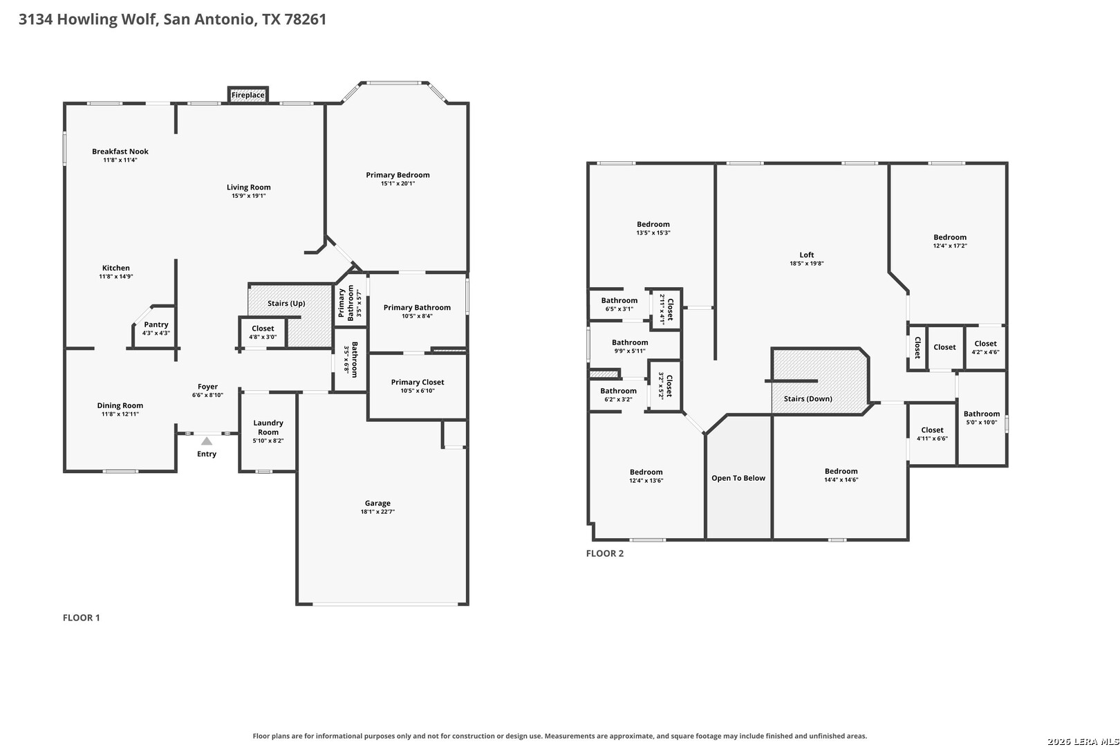 3134 Howling Wolf San Antonio TX 78261