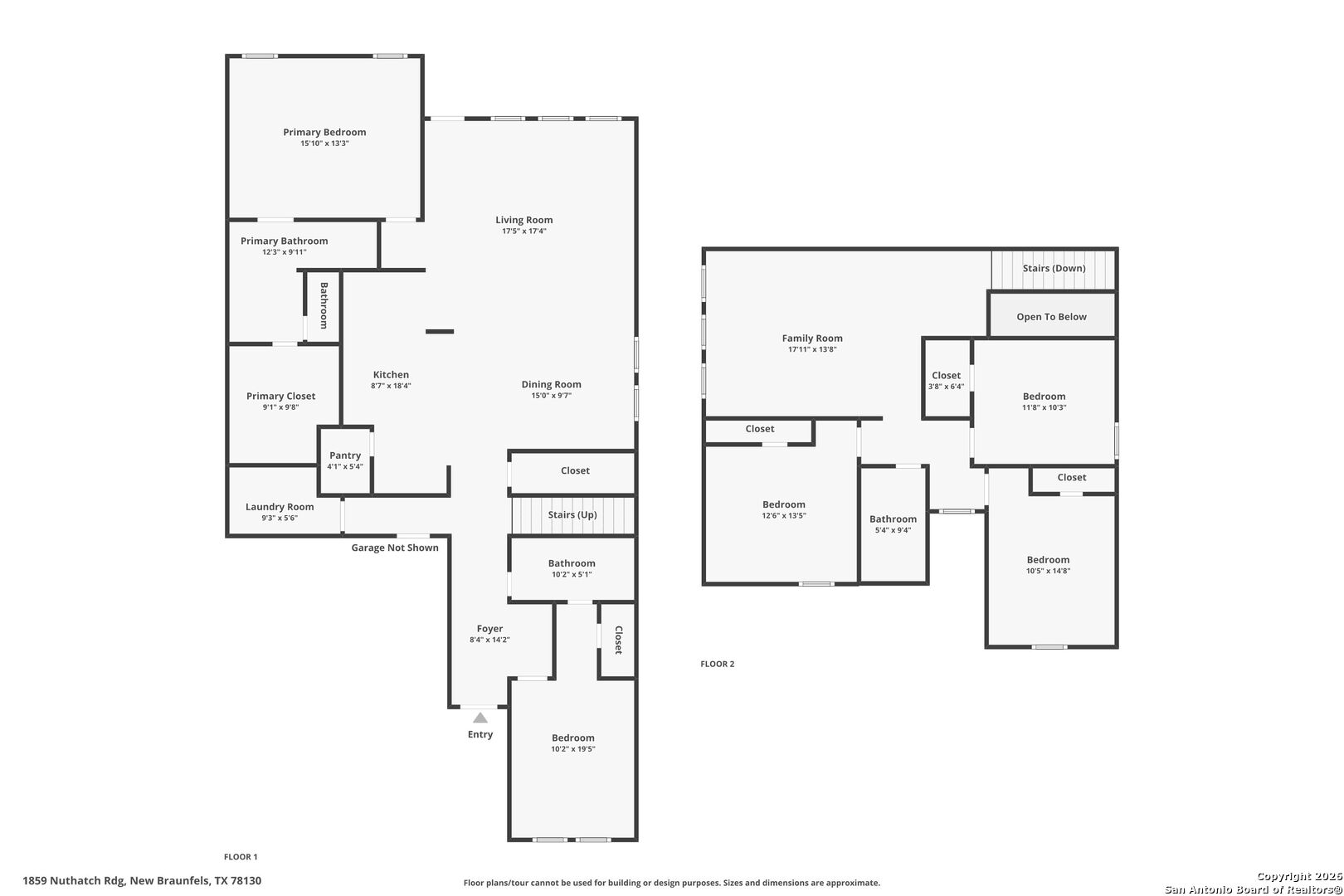 1859 Nuthatch Ridge New Braunfels TX 78130