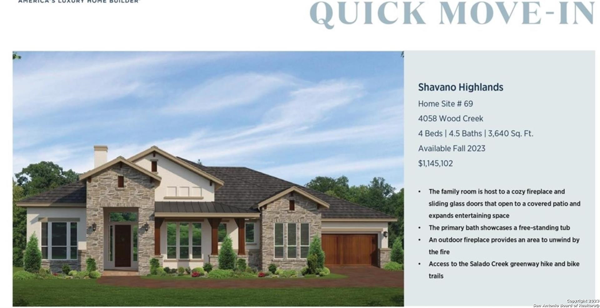 4058 Wood Creek San Antonio TX 78257
