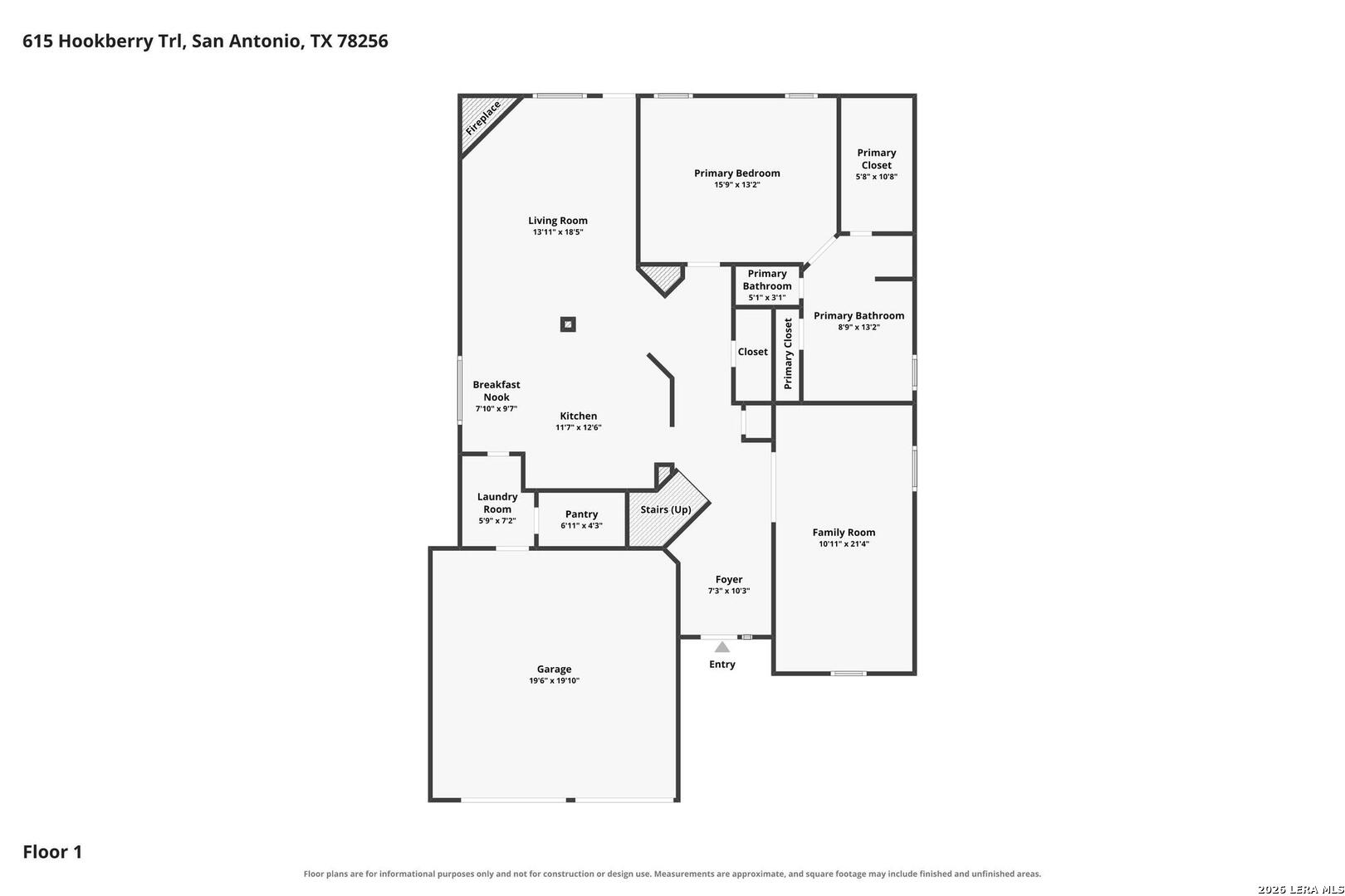 615 Hookberry Trail San Antonio TX 78256