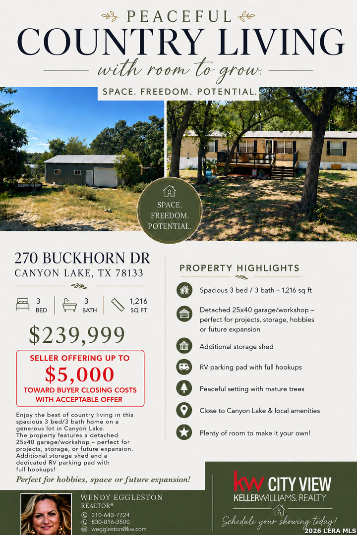 270 Buckhorn Drive Canyon Lake TX 78133