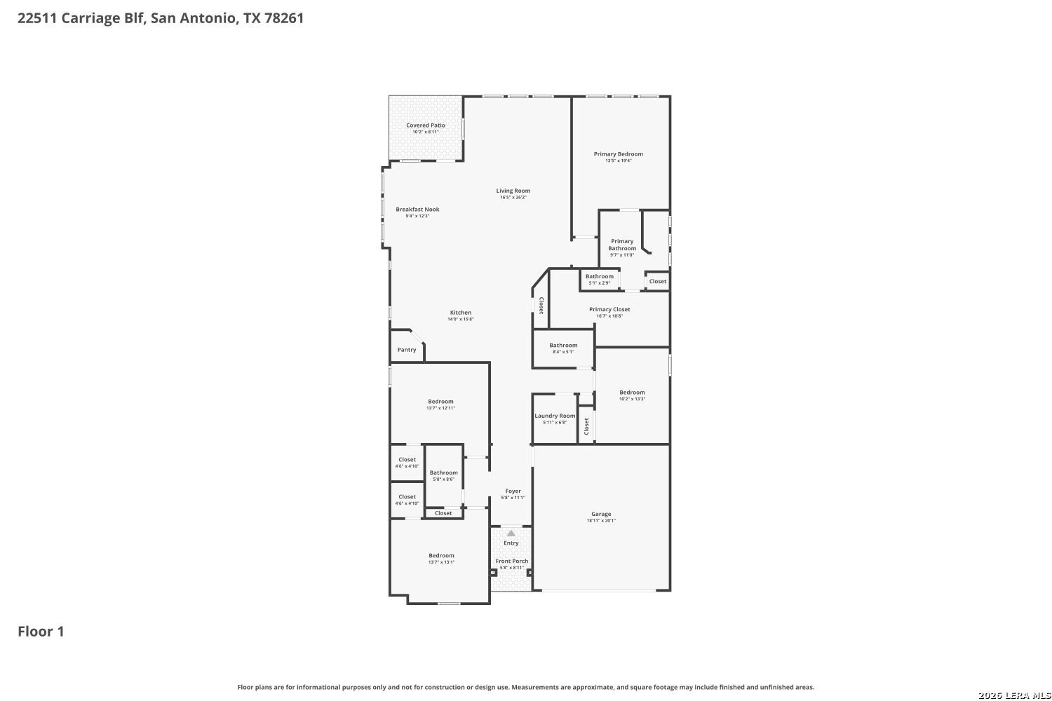 22511 Carriage Bluff San Antonio TX 78261