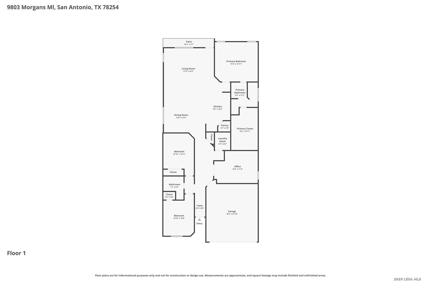 9803 Morgans Mill San Antonio TX 78254