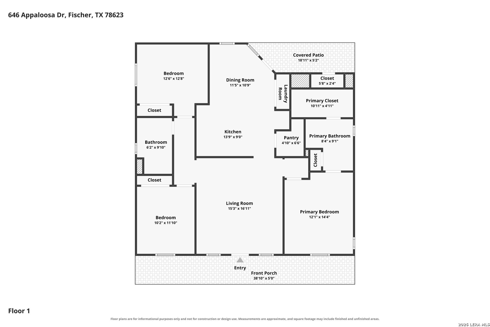 646 Appaloosa Drive Fischer TX 78623