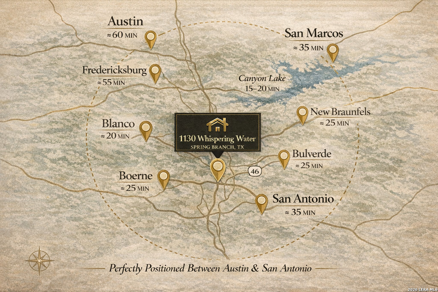 1130 Whispering Water Spring Branch TX 78070