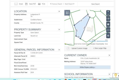 Lot 18 Ledgestone Place Boerne TX 78006