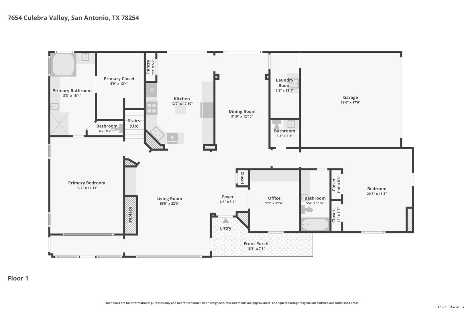 7654 Culebra Valley San Antonio TX 78254