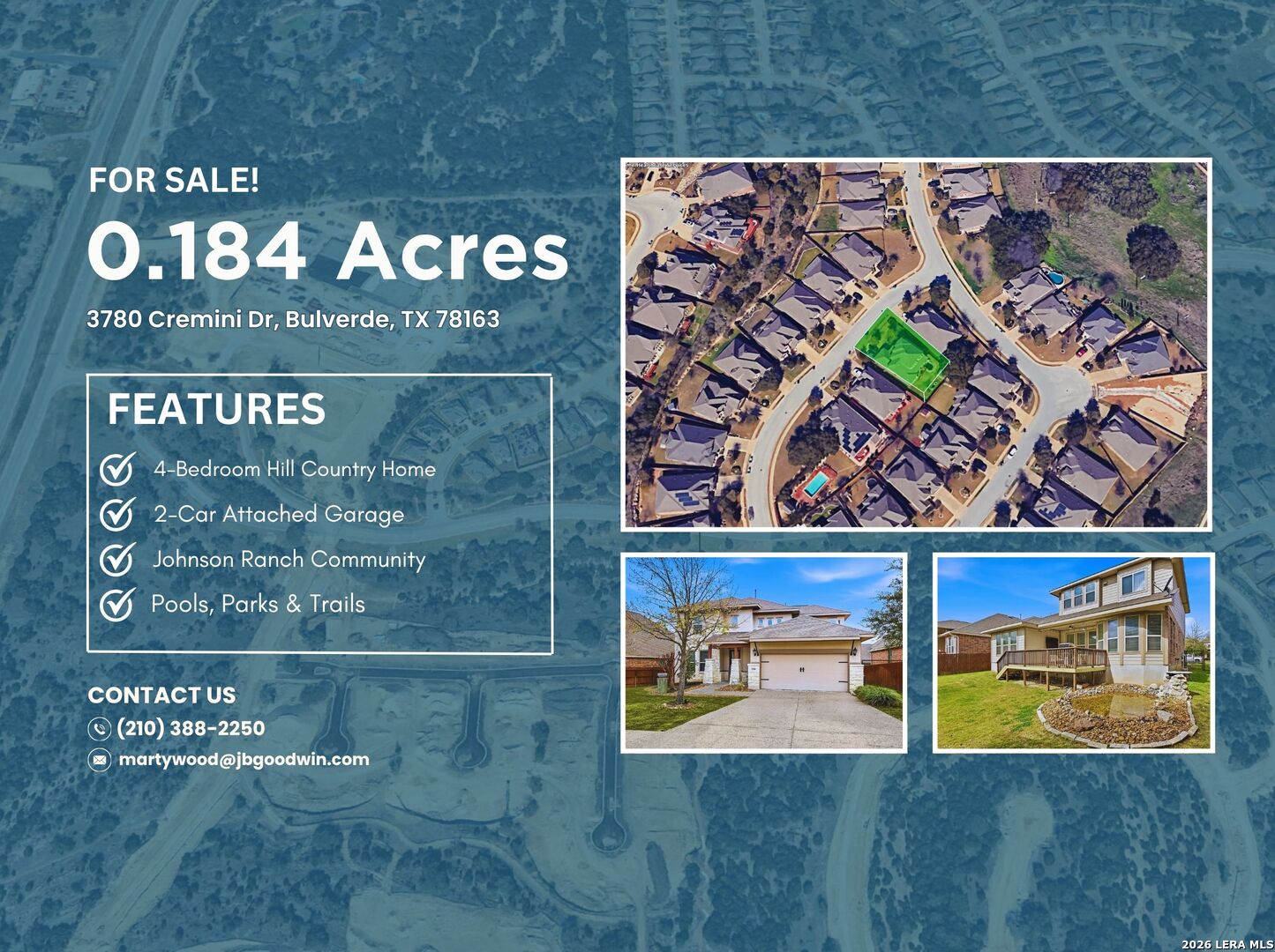 3780 Cremini Drive Bulverde TX 78163