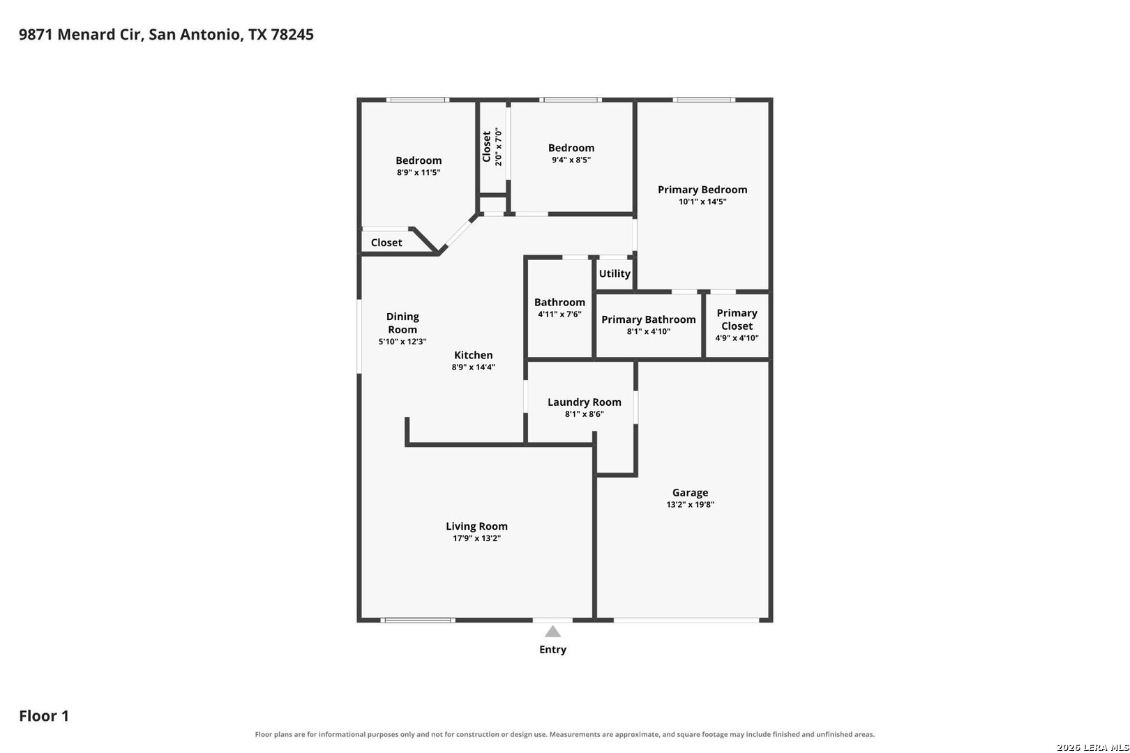 9871 Menard Circle San Antonio TX 78245