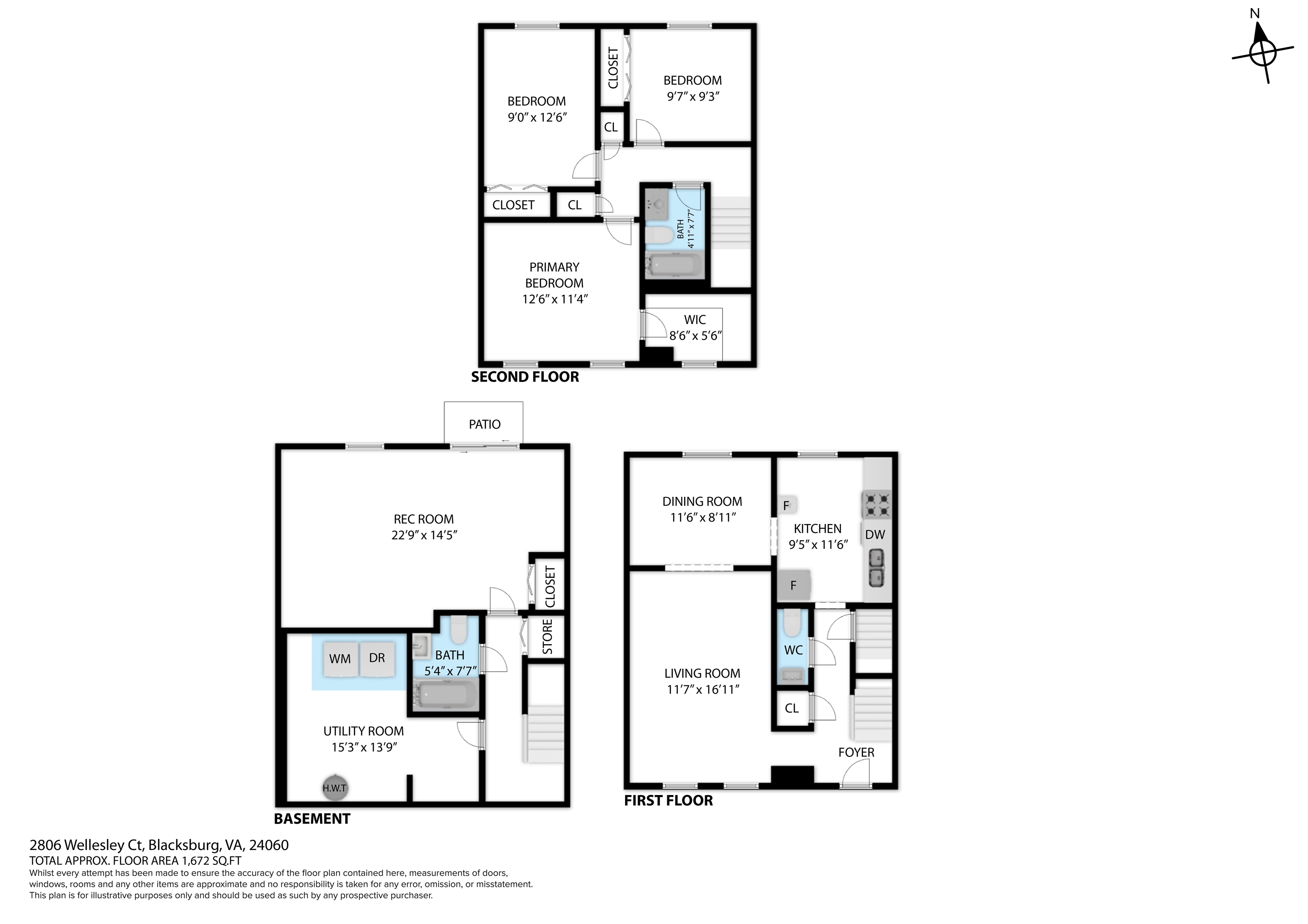 2806 Wellesley Court Blacksburg VA 24060