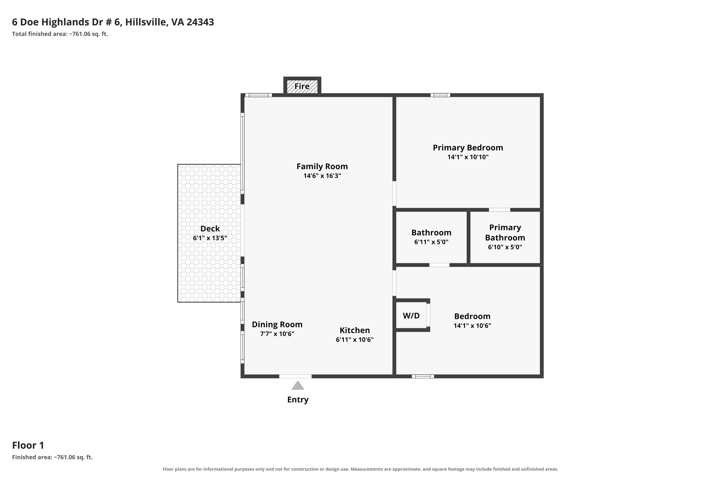 6 Doe Highlands Drive Hillsville VA 24343