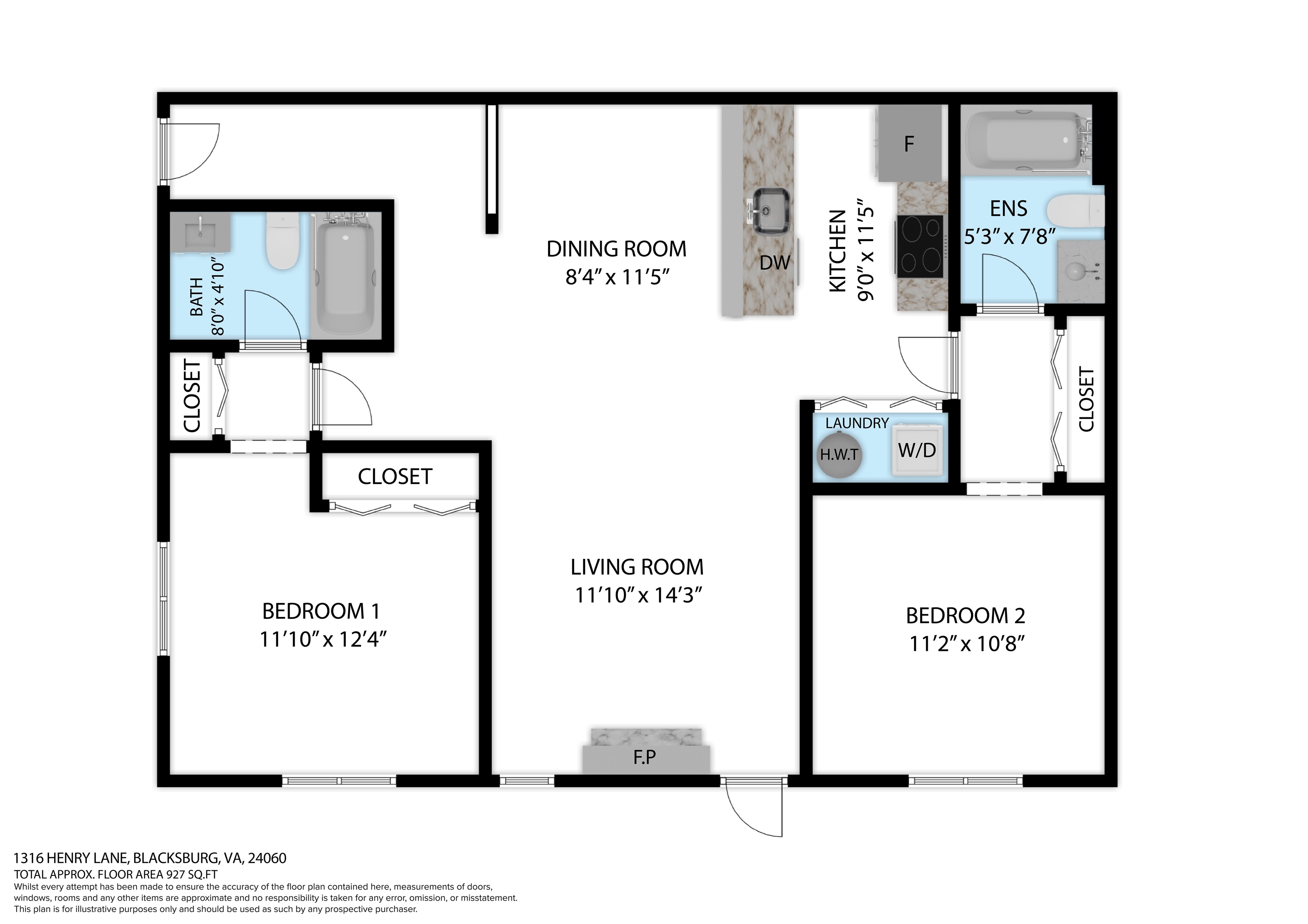 1316 Henry Lane Blacksburg VA 24060