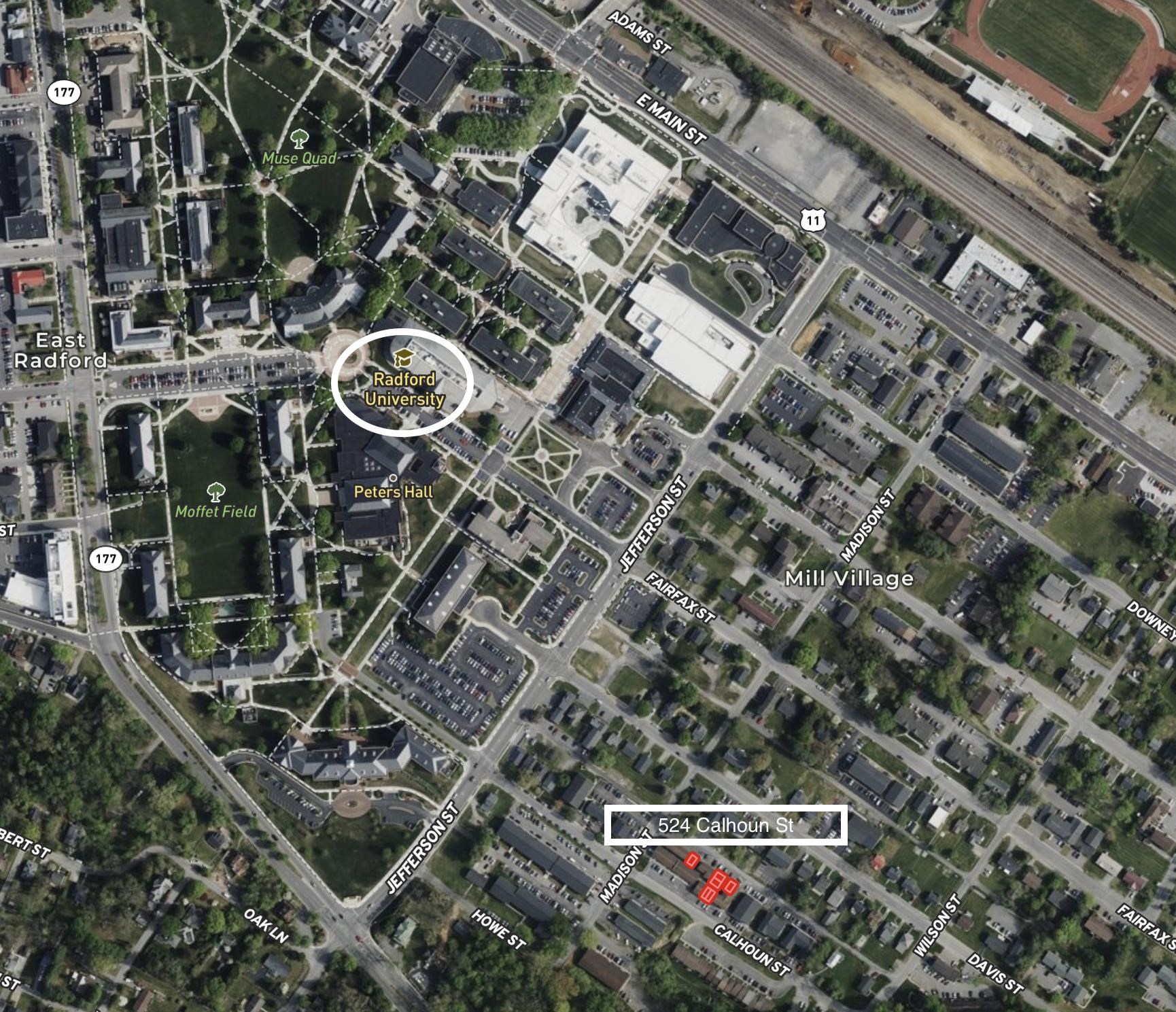 524 Calhoun Street Radford VA 24141