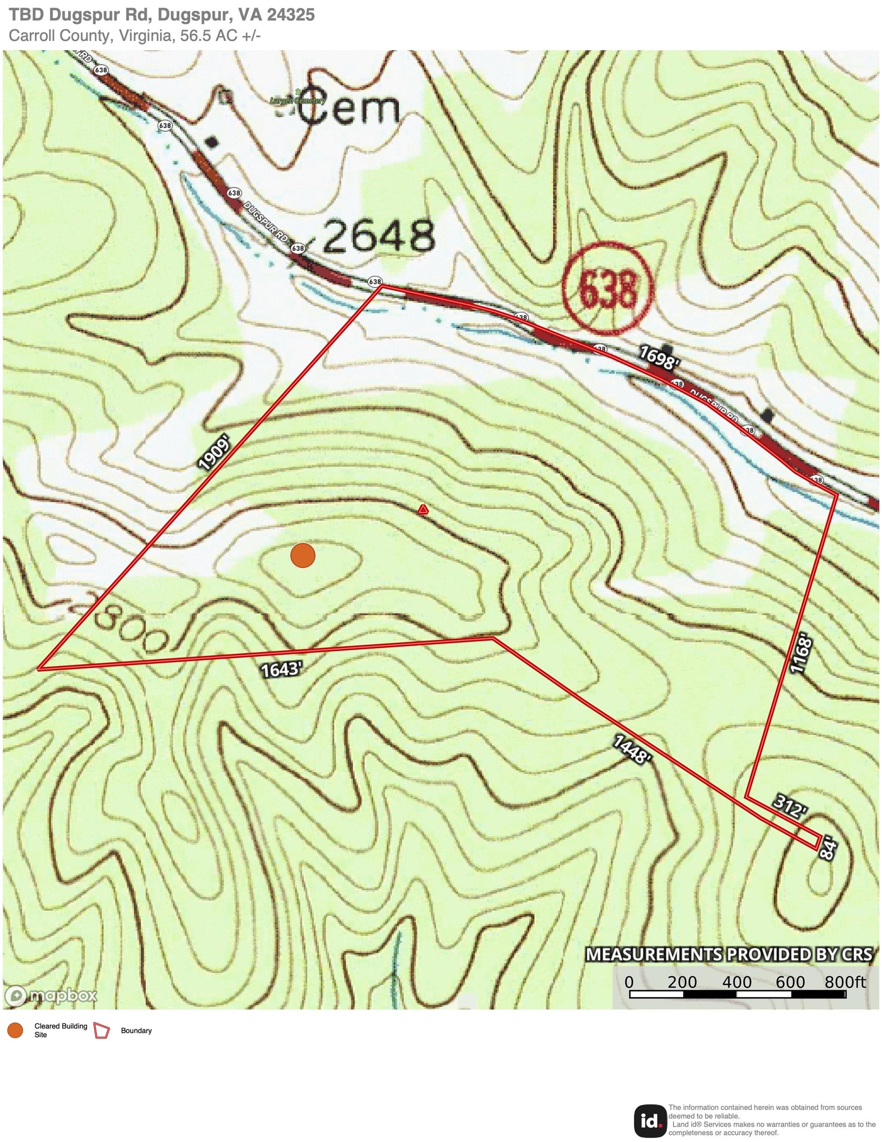 Tbd Dugspur Road Dugspur VA 24325