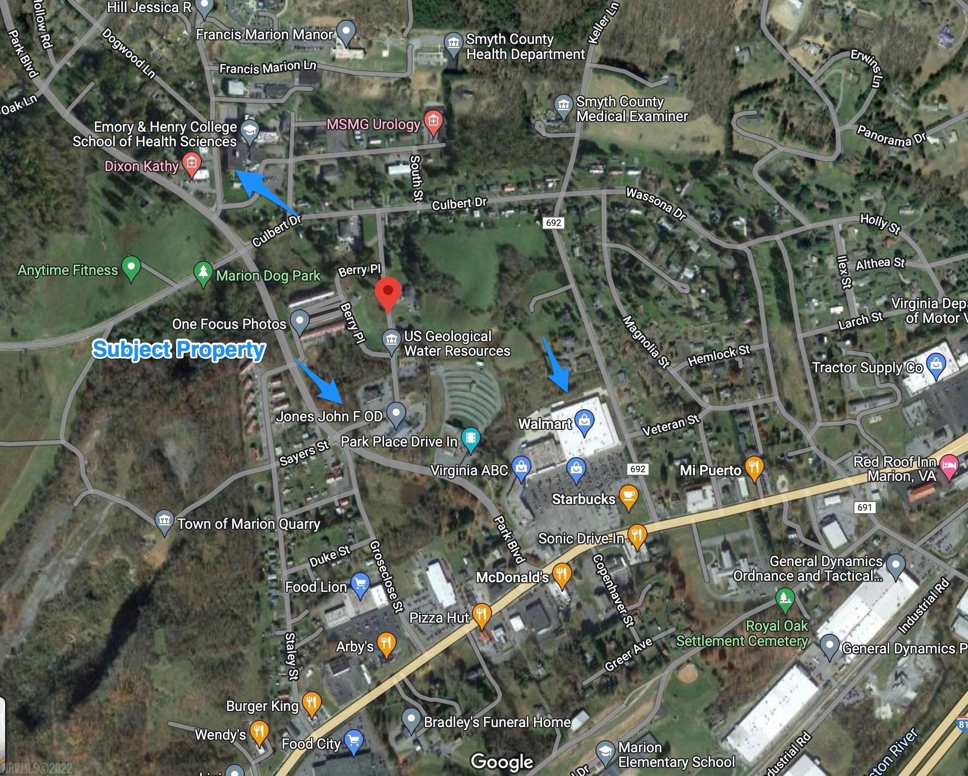 Tbd Park Boulevard Marion VA 24354