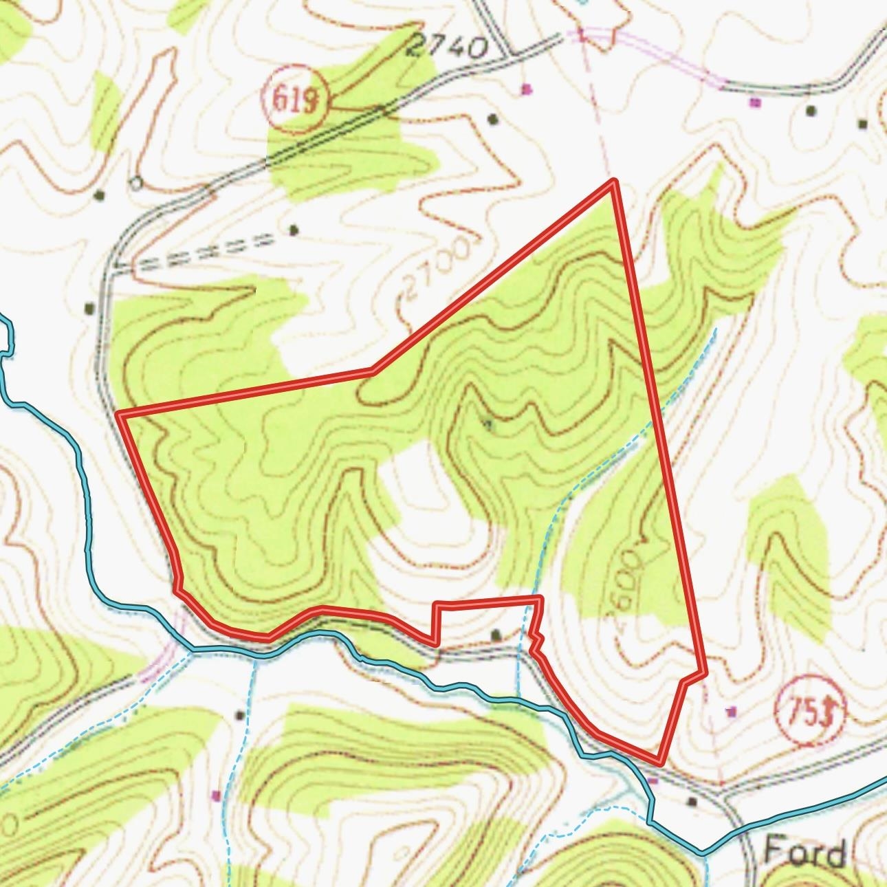 Tbd 80 Ac. Horse Ridge Road Indian Valley VA 24105