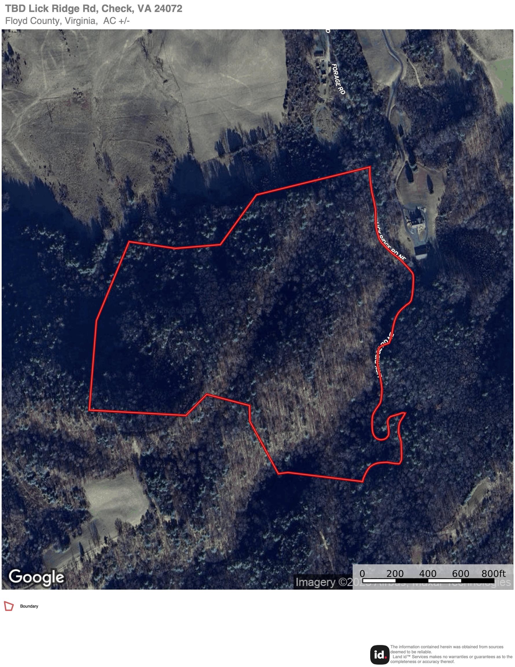 Tbd Lick Ridge Road Check VA 24072