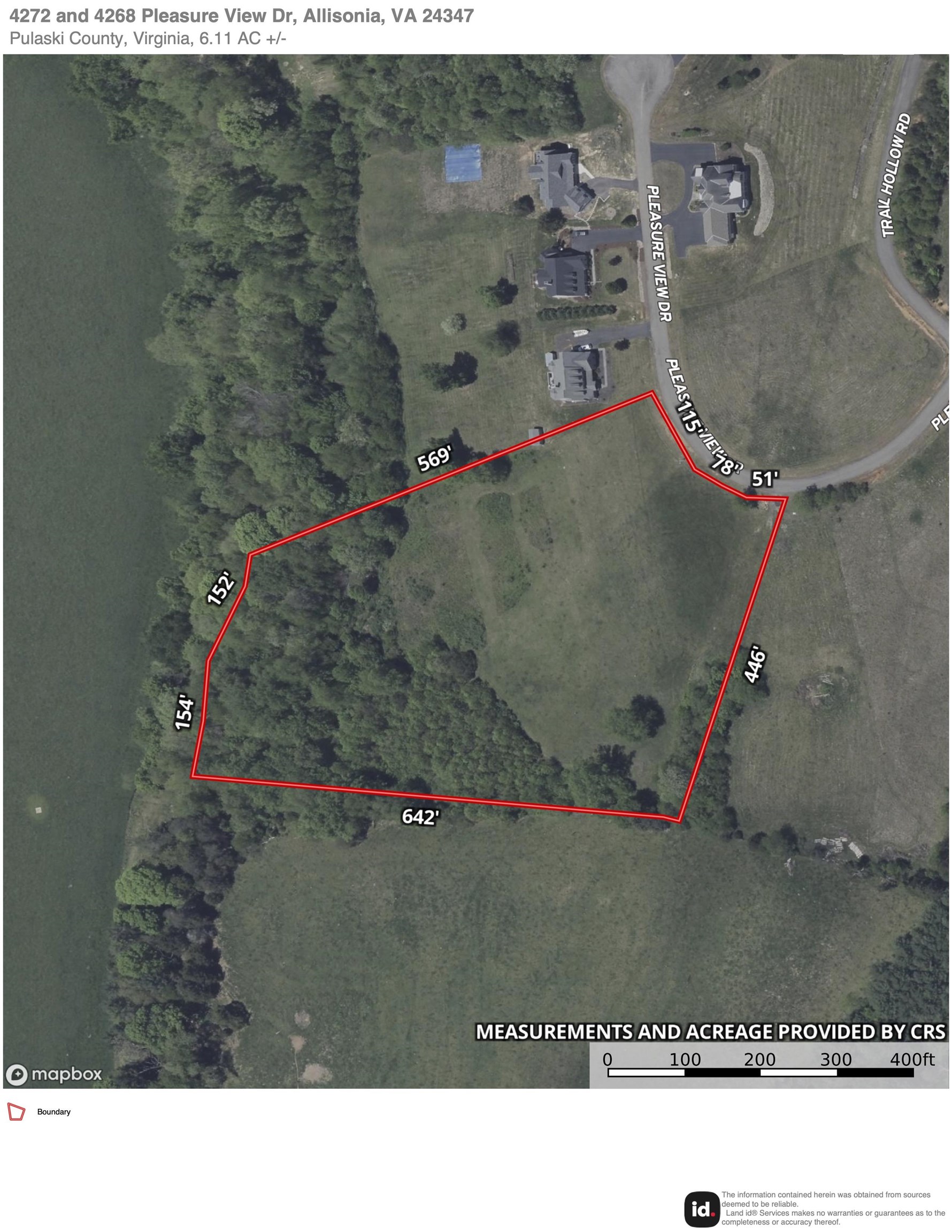 4272 Pleasure View Drive Hiwassee VA 24347