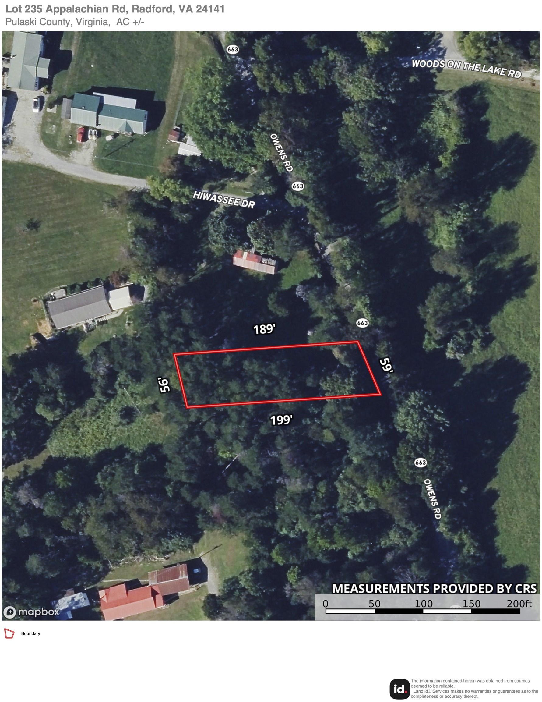 Lot 235 Appalachian Road Radford VA 24141