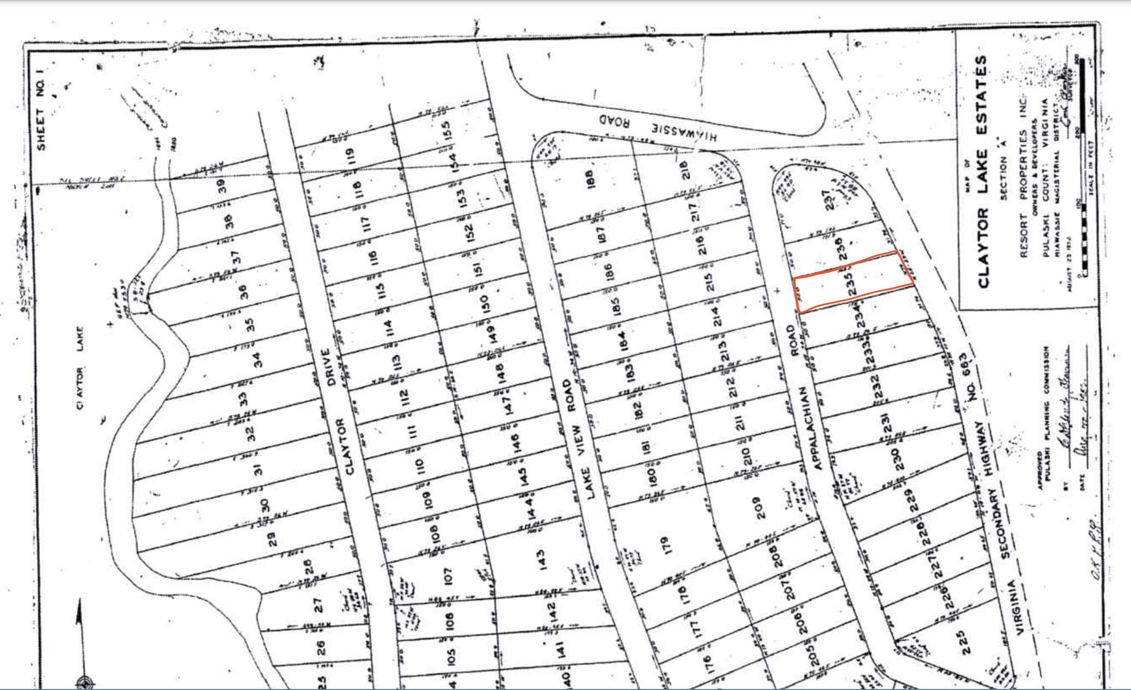 Lot 235 Appalachian Road Radford VA 24141