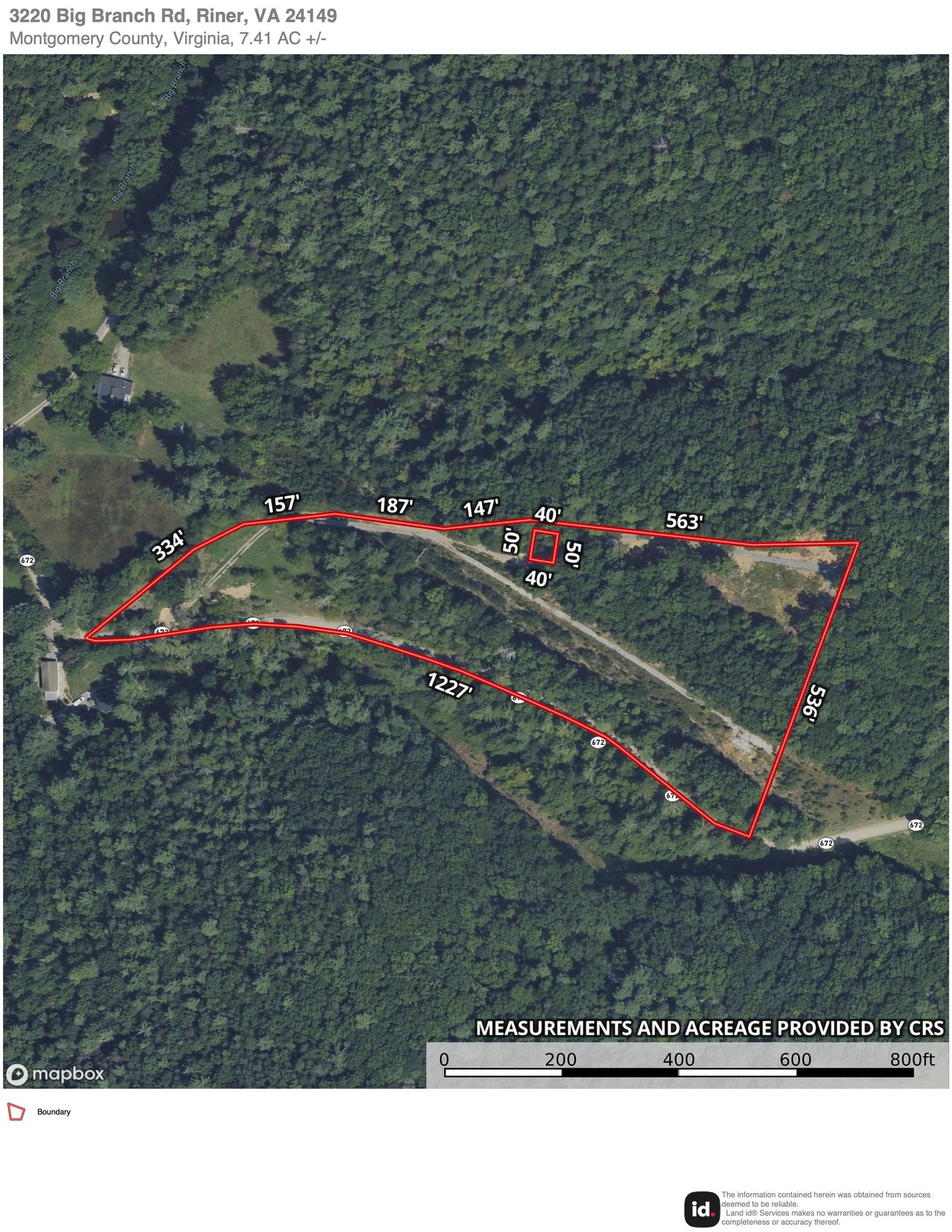3220 Big Branch Road Riner VA 24149