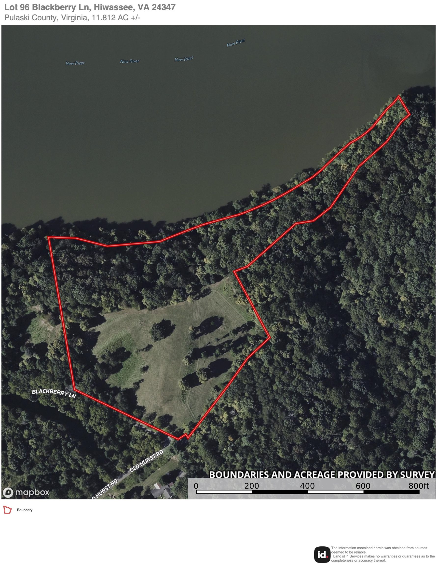 Tbd Blackberry Lane Hiwassee VA 24347