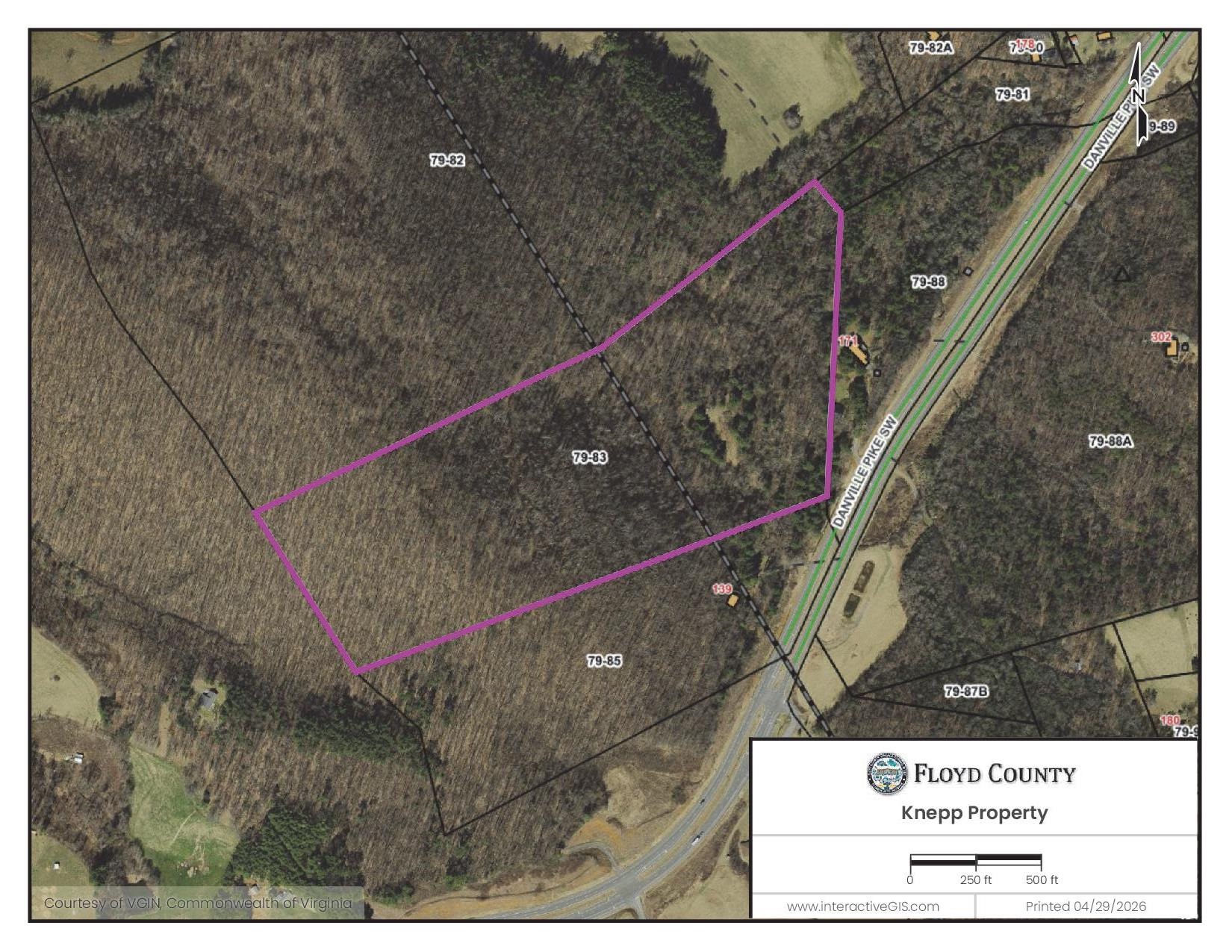 Tbd Danville Pike Road SW Meadows Of Dan VA 24120