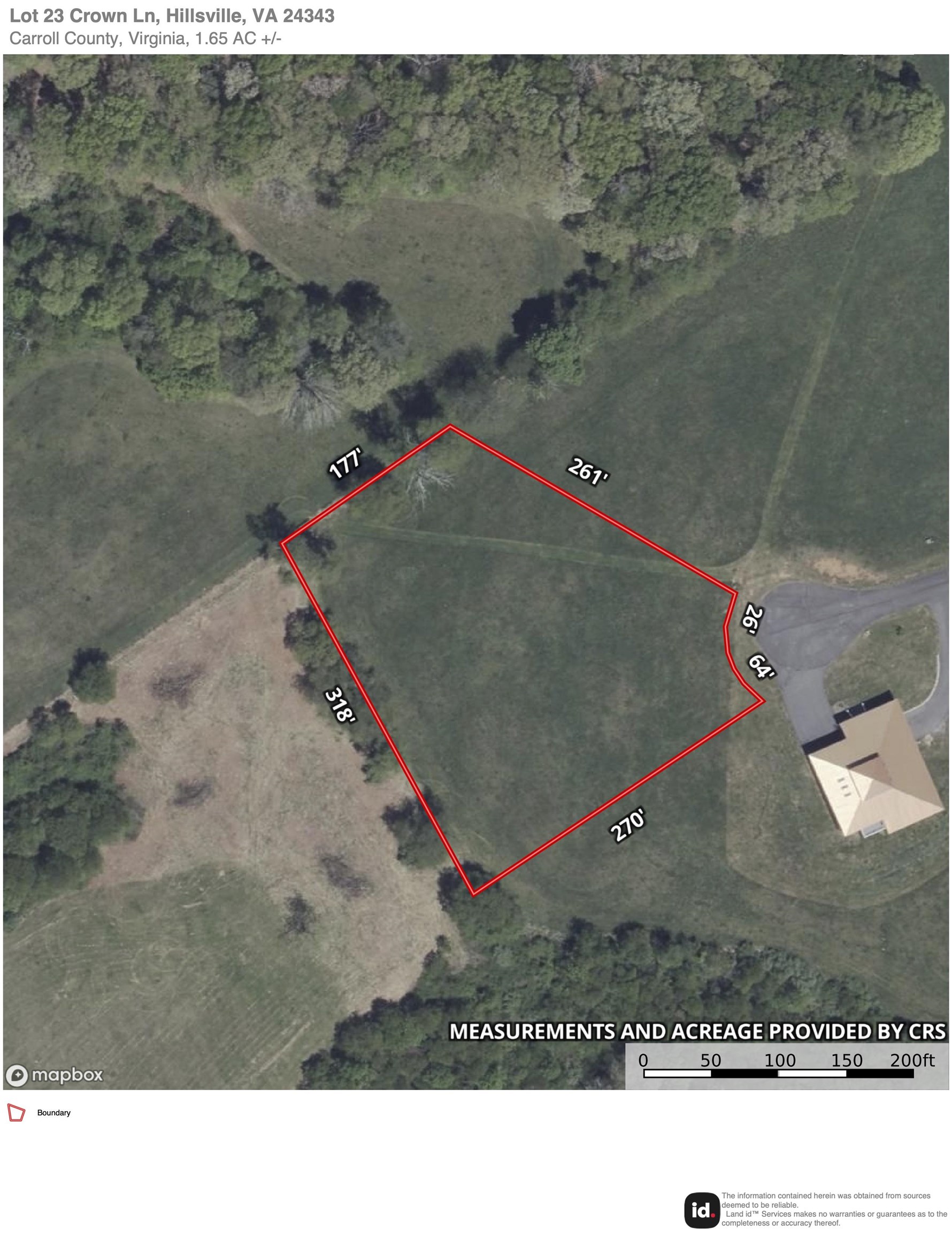 Lot 23 Crown Lane Hillsville VA 24343