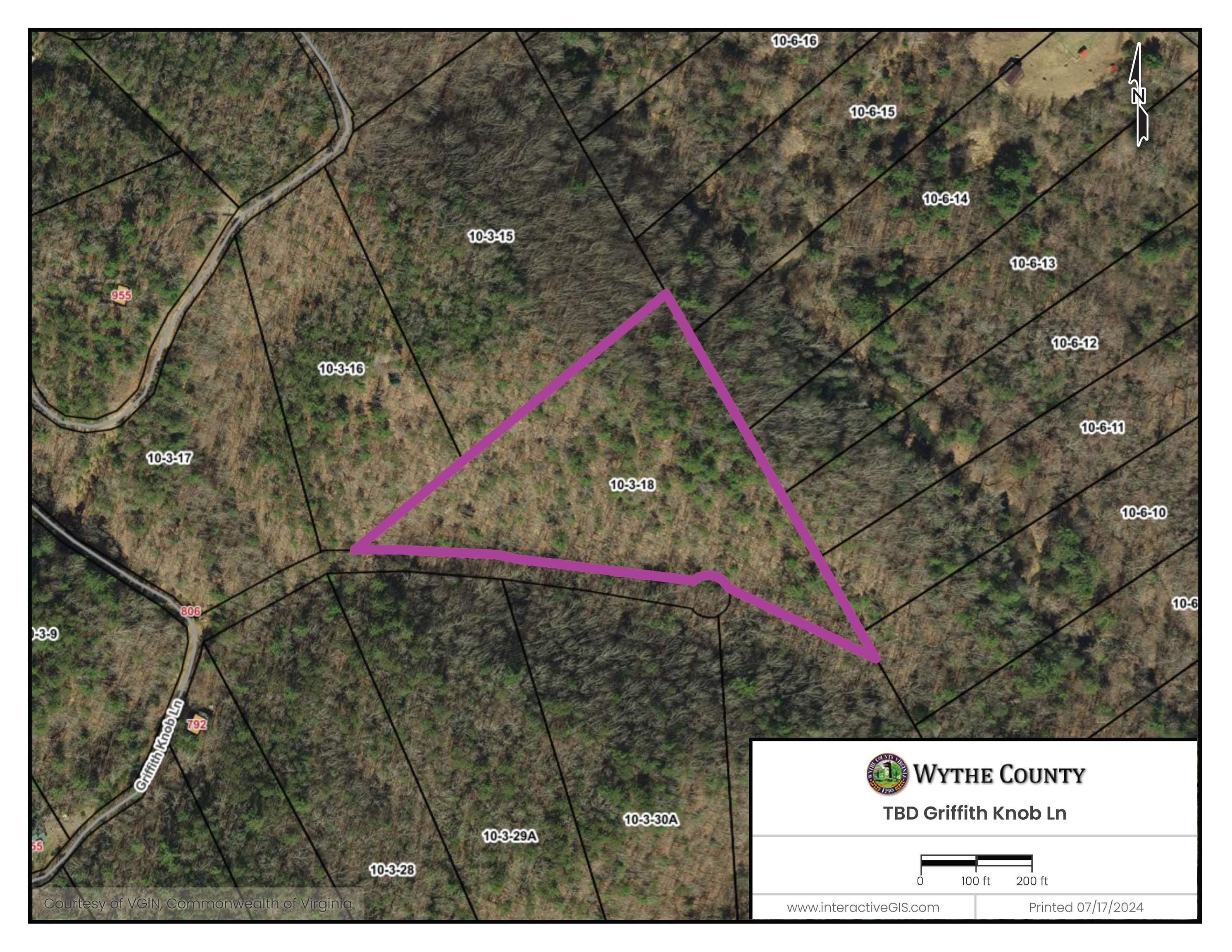 Tbd Griffith Knob Lane Wytheville VA 24382