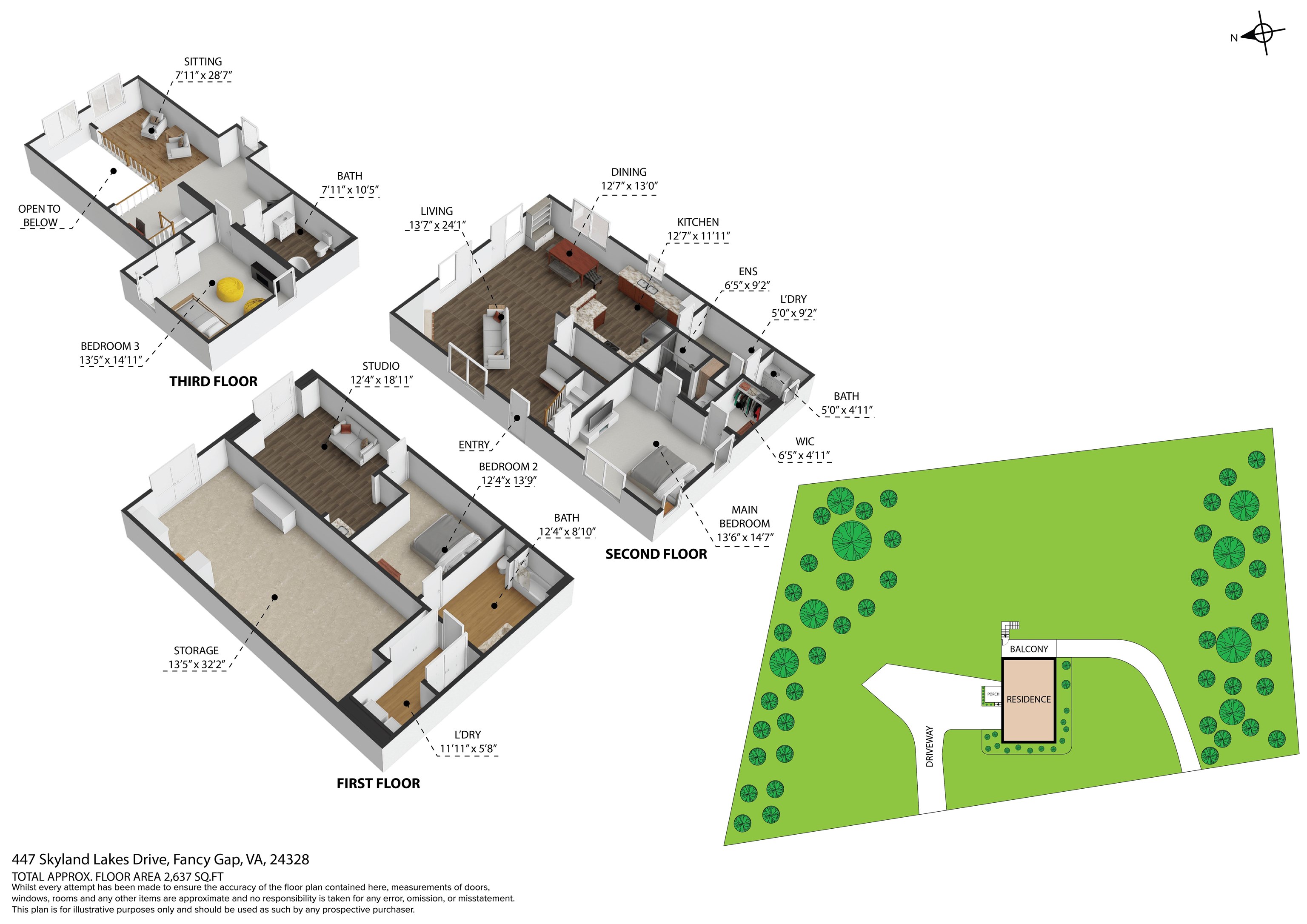 447 Skyland Lakes Drive Fancy Gap VA 24328