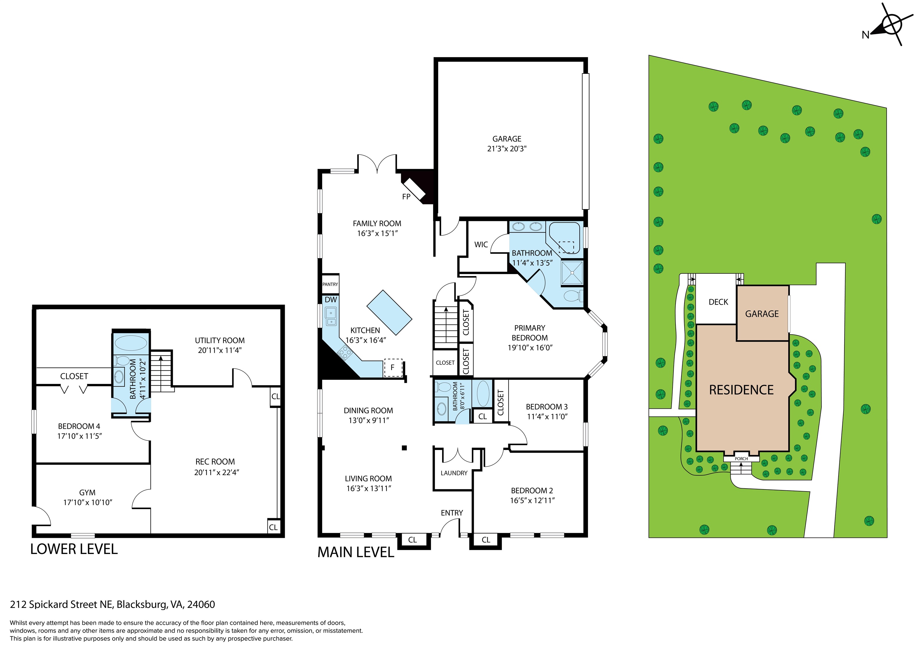 212 Spickard Street Blacksburg VA 24060