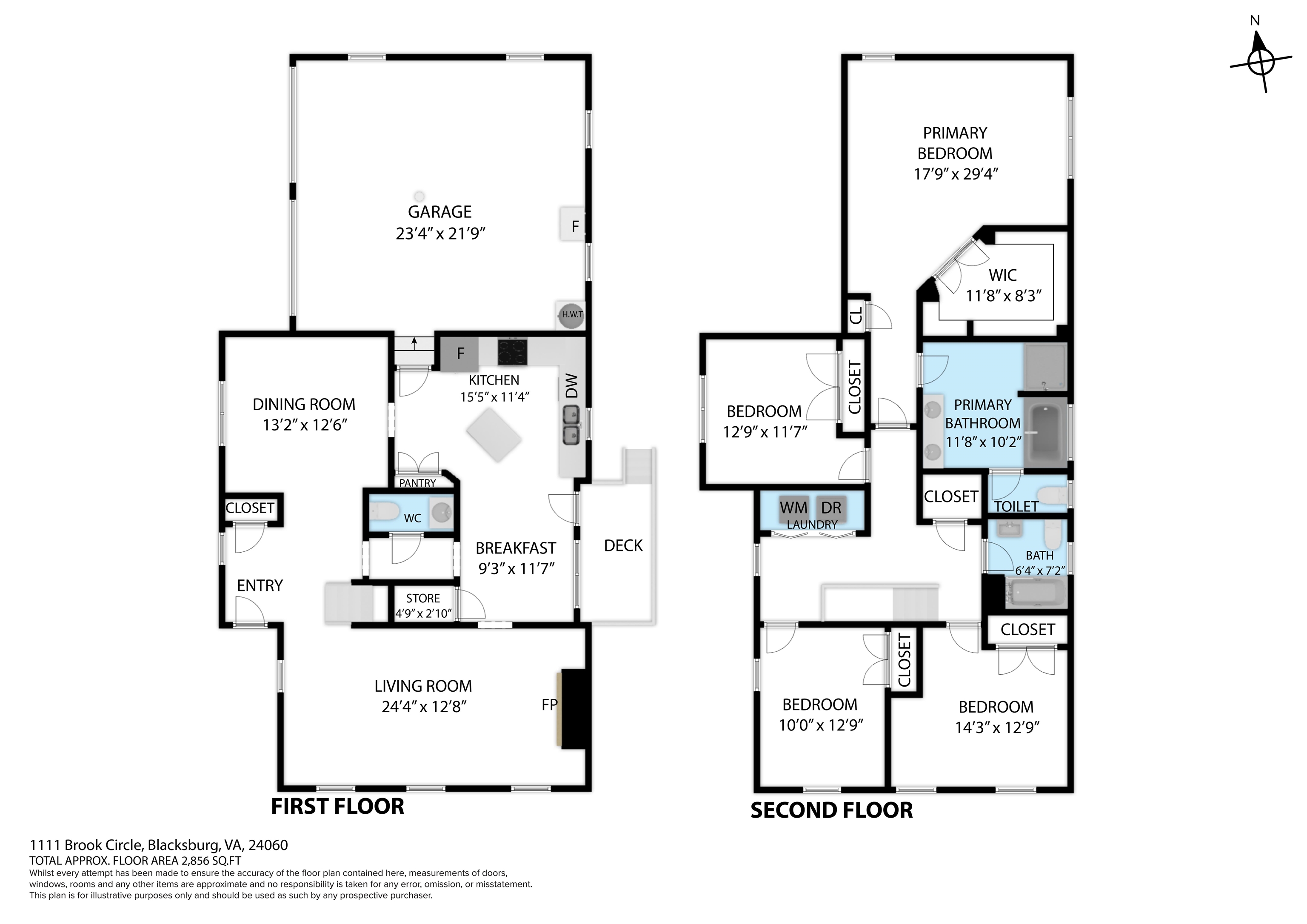 1111 Brook Circle Blacksburg VA 24060