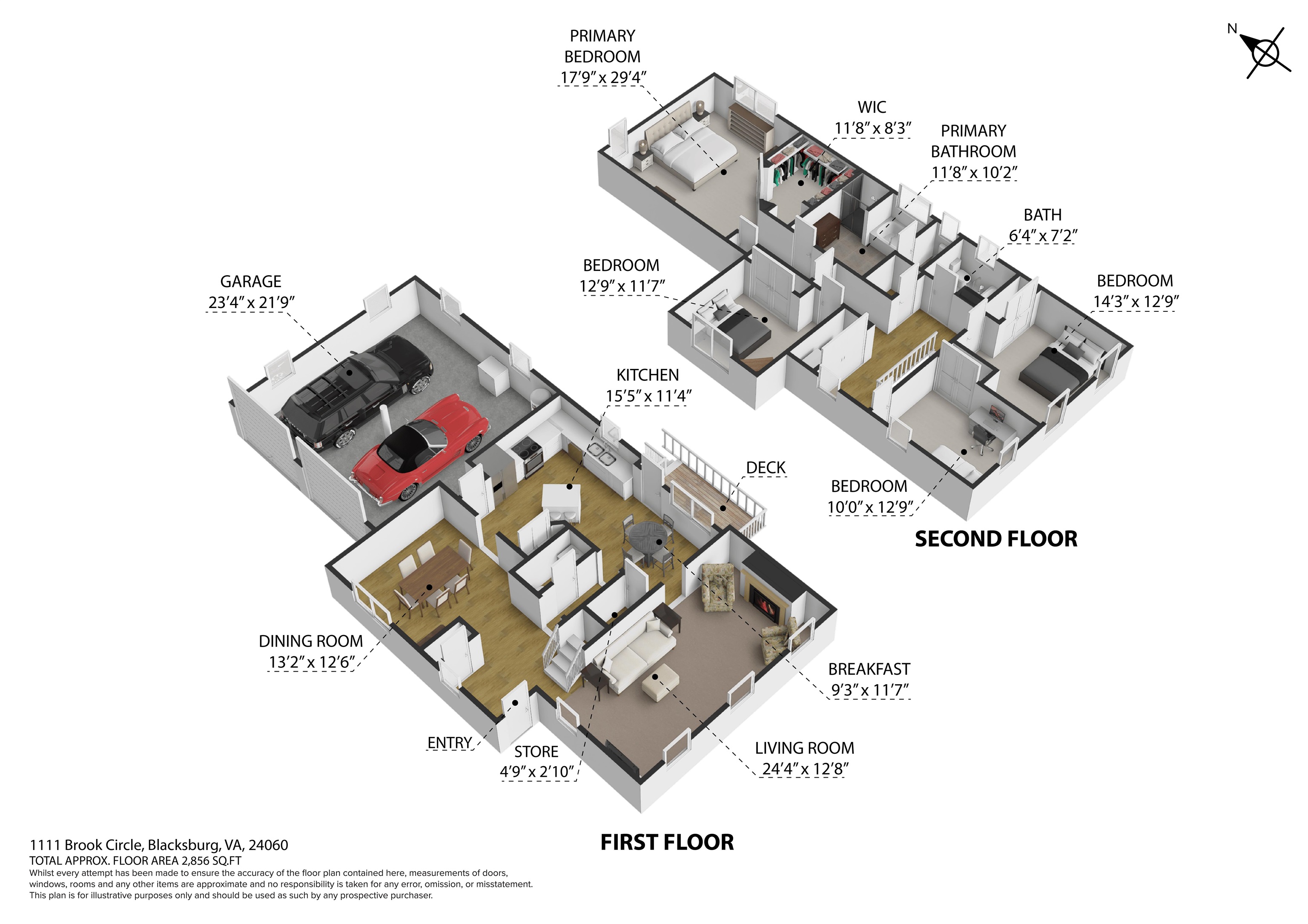 1111 Brook Circle Blacksburg VA 24060