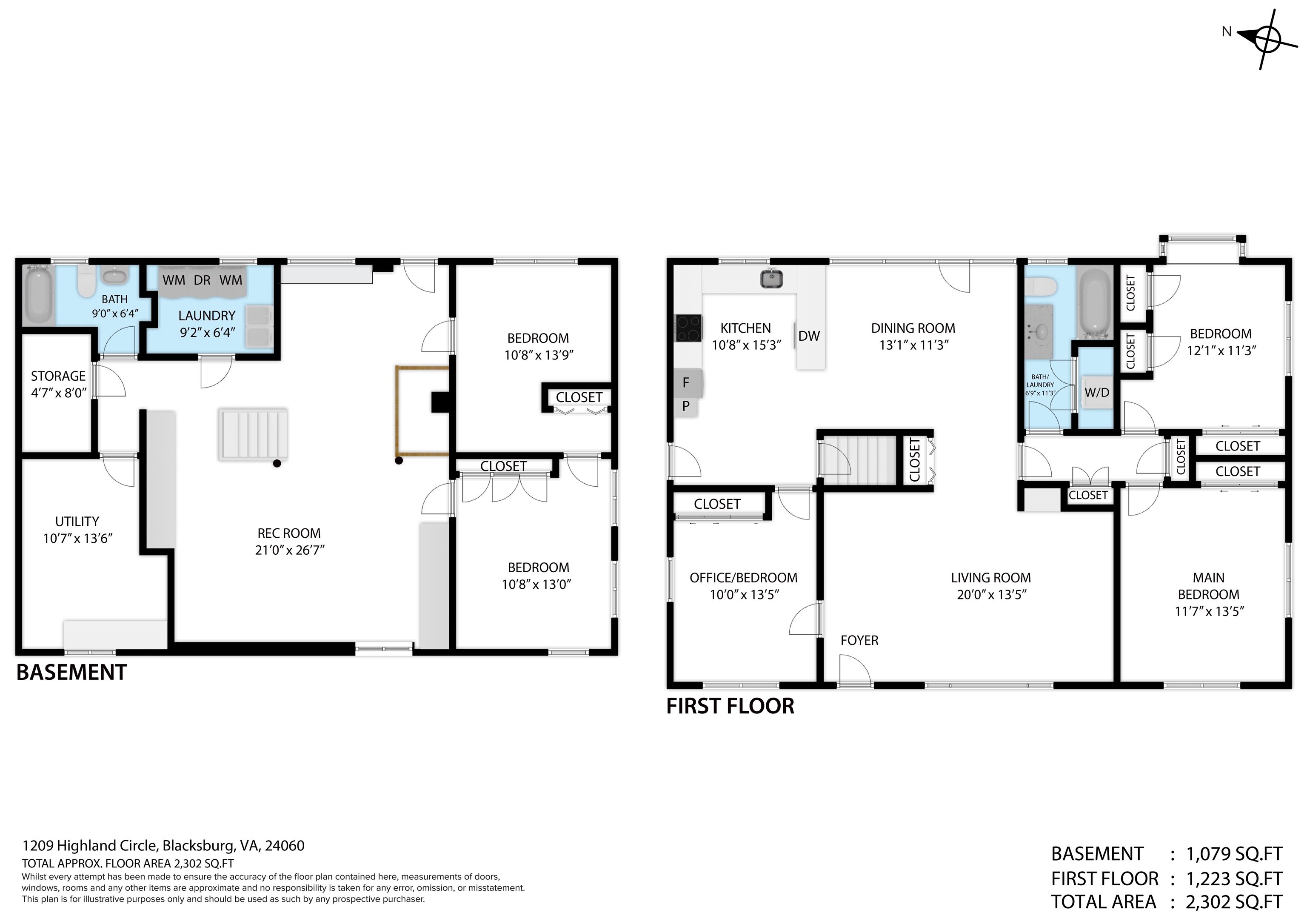 1209 Highland Circle Blacksburg VA 24060