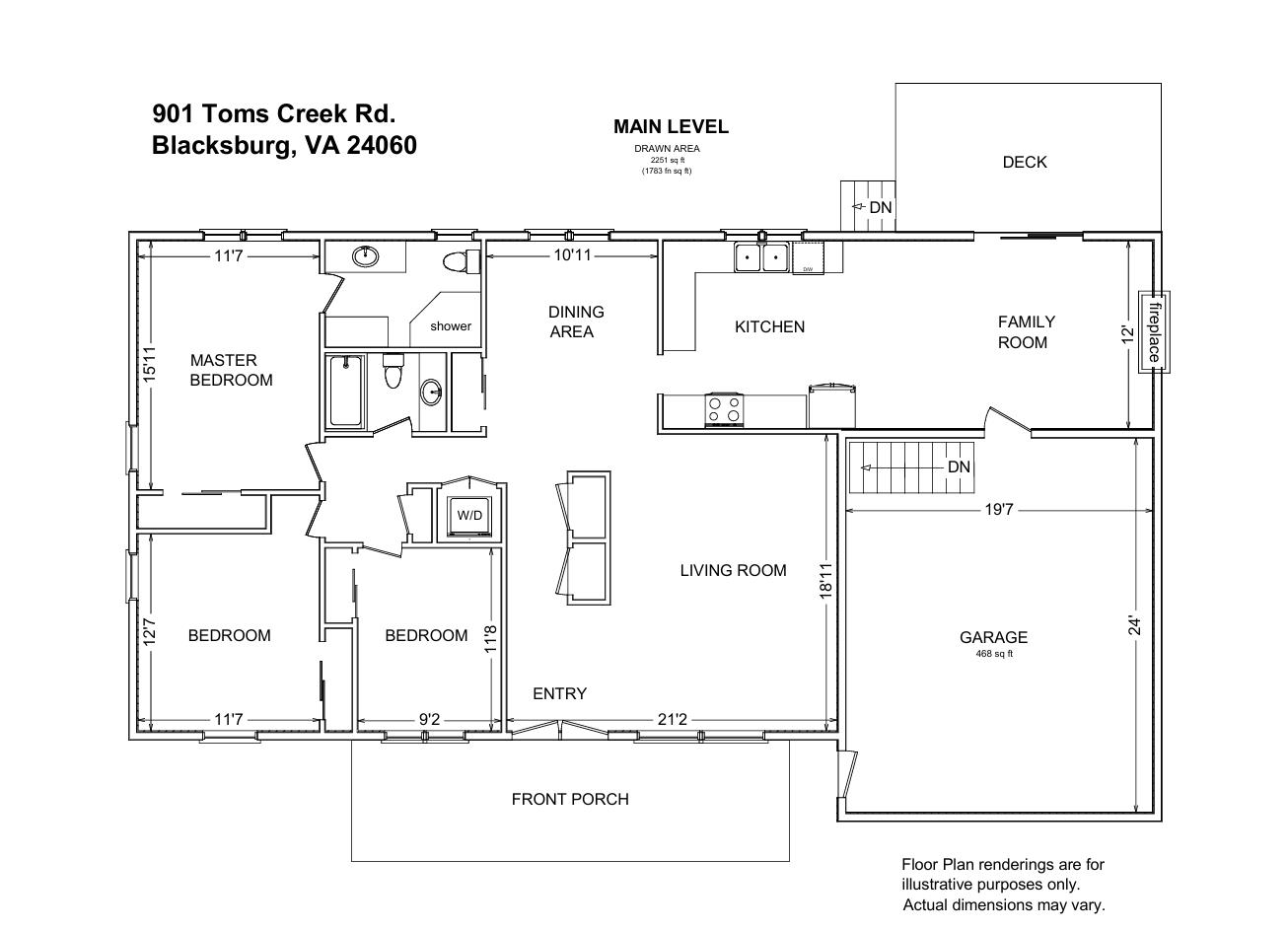 901 Toms Creek Road Blacksburg VA 24060